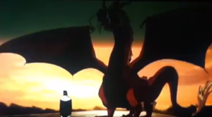 notice that aesthetically, this dragon is much different from is ATLA forbearers